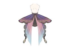 Rule 34 | 1girl, artist request, bare back, bare shoulders, butterfly wings, commentary, cropped torso, from behind, insect wings, kasane teto, lam (ramdayo), official art, shoulder blades, simple background, solo, transparent background, upper body, utau, wings
