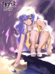 Rule 34 | + +, 00s, 1girl, bad id, bad pixiv id, breasts, cleavage, copyright name, cross-shaped pupils, dated, dress, full body, legs, long hair, nia teppelin, panties, pantyshot, sandals, solo, sundress, symbol-shaped pupils, tengen toppa gurren lagann, underwear, very long hair, zhuxiao517
