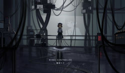 Rule 34 | 1girl, arms behind back, bad id, bad pixiv id, black footwear, black hat, black pantyhose, black skirt, brown eyes, brown hair, cable, chromatic aberration, closed mouth, commentary, dark, distortion, english text, facing viewer, glitch, hat, hatoba tsugu, highres, looking at viewer, multiple views, neck ribbon, pantyhose, railing, ribbon, screen, shirt, skirt, smile, standing, suspender skirt, suspenders, tagme, translated, translation request, virtual youtuber, wallpaper, warped, white shirt, wide shot, yurichtofen