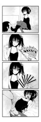 Rule 34 | 2boys, 4koma, akage, anal, bad id, bad pixiv id, black hair, boots, bulge, censored, comic, credit card, cum, dress, ejaculating while penetrated, ejaculation, fucked silly, greyscale, hair ornament, hairclip, highres, holding, holding money, long hair, male focus, male penetrated, money, monochrome, mosaic censoring, multiple boys, nipples, open mouth, original, pantyhose, penis, prostitution, sex, shaded face, side ponytail, solo focus, spaghetti strap, stepped on, sweat, tears, torn clothes, torn legwear, trap, yaoi