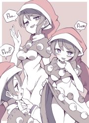 Rule 34 | 1girl, blush, breasts, capelet, clothes lift, doremy sweet, dress, dress lift, fuukadia (narcolepsy), hat, looking at viewer, nightcap, pom pom (clothes), sidelocks, smile, smug, touhou