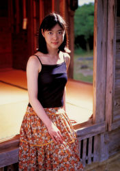Rule 34 | absurdres, camisole, highres, juri first, long skirt, photo (medium), skirt, ueno juri