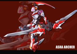 Rule 34 | 1girl, ayato mabu, bow (weapon), highres, holding, holding bow (weapon), holding weapon, mecha, mecha musume, megami device, robot, solo, weapon