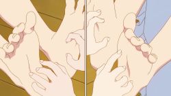 Rule 34 | animated, barefoot, elma (maidragon), feet, foot focus, highres, kobayashi-san chi no maidragon, soles, tagme, tickling, tohru (maidragon), video