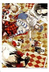 Rule 34 | 1girl, ace (kuni no alice), ace (playing card), alice (alice in wonderland), alice (alice in wonderland) (cosplay), alice in wonderland, alice liddell (kuni no alice), animal ears, apron, black hair, blonde hair, blood dupre, blue dress, blue socks, boat, boris airay, bow, brown hair, card, carrying, cat ears, closed eyes, coat, cosplay, covering own ears, crossed arms, cup, dress, elliot march, eyepatch, flower, glasses, gloves, green eyes, grin, gun, hair bow, hair over one eye, handgun, hat, heart no kuni no alice, highres, instrument, joker (playing card), julius monrey, kneehighs, long hair, mary gowland, nightmare gottschalk, outstretched arm, peter white, pink hair, pistol, plaid, playing card, pocket watch, princess carry, queen, rabbit ears, reaching, red flower, red rose, rose, scan, short hair, sideways, silver hair, smile, socks, solo, striped clothes, striped socks, teacup, tweedle dee (kuni no alice), tweedle dum (kuni no alice), tweedledee (wonderland), tweedledum (wonderland), violin, vivaldi, watch, watercraft, wavy hair, weapon, white gloves, white socks, wrist cuffs