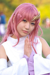 Rule 34 | cosplay, gundam, gundam seed, lacus clyne, photo (medium), pink hair