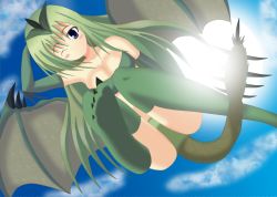 1girl absurdres capcom dragon_girl highres monster_girl monster_hunter_(series) personification rathian tail wings