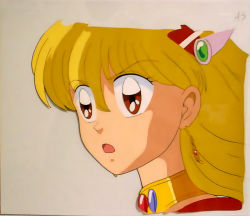 Rule 34 | 1990s (style), akazukin chacha, blonde hair, head, magical princess, open mouth, tagme