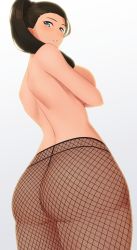 Rule 34 | absurdres, ass, back, breasts, fire emblem, fire emblem: three houses, fishnets, highres, judith von daphnel, looking at viewer, nintendo, sideboob, tagme