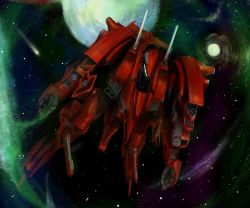 Rule 34 | armored core, flying, from software, hari (armored core), mecha, night, orca (armored core), robot, tagme