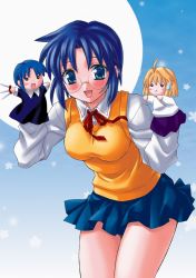 Rule 34 | 00s, 1girl, ciel (tsukihime), glasses, highres, puppet, solo, tsukihime