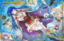 Rule 34 | 1boy, 6+girls, anniversary, armor, armored dress, belt, bikini, bird, blonde hair, blue hair, boots, breastplate, brown belt, caeda (fire emblem), cape, closed eyes, closed mouth, commentary request, copyright name, dress, eating, eyepatch, father and daughter, fingerless gloves, fire emblem, fire emblem: mystery of the emblem, fire emblem: path of radiance, fire emblem: radiant dawn, fire emblem: three houses, fire emblem echoes: shadows of valentia, fire emblem fates, fire emblem heroes, flower, food, food on face, fork, fur-trimmed cape, fur trim, gloves, green eyes, green hair, grin, hair flower, hair ornament, halloween, halloween costume, haru (hiyori-kohal), hat, holding, holding fork, ilyana (fire emblem), long hair, lying, micaiah (fire emblem), micaiah (summer) (fire emblem), multiple girls, navel, nintendo, odin (fire emblem), official alternate costume, official art, open mouth, ophelia (fire emblem), out of frame, partially submerged, photo (object), purple eyes, purple hair, red bikini, red dress, red gloves, rhea (fire emblem), rhea (halloween) (fire emblem), sheath, sheathed, short hair, shoulder armor, sitting, smile, stomach, swimsuit, sword, tatiana (fire emblem), teeth, veil, water, weapon, white flower, white footwear, white hair, witch hat