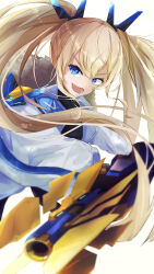 Rule 34 | 1girl, absurdres, blonde hair, blue eyes, goddess of victory: nikke, highres, laplace (nikke), solo, tagme, twintails