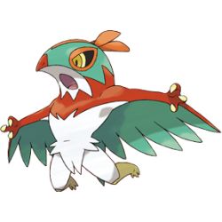 Rule 34 | angry, creatures (company), feathers, game freak, gen 6 pokemon, hawlucha, lowres, nintendo, no humans, official art, pokemon, pokemon (creature), solo, wings