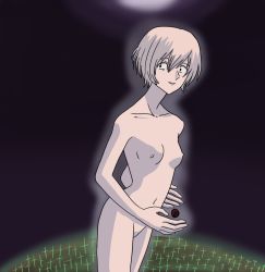 Rule 34 | 1girl, ayanami rei, colored skin, completely nude, the end of evangelion, female focus, lilith (ayanami rei), neon genesis evangelion, nude, tagme, white hair, white skin