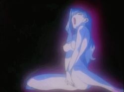 Rule 34 | 1girl, animated, animated gif, blue theme, breasts, dragon pink, female masturbation, long hair, lowres, masturbation, nude, open mouth, sitting, solo, spread legs, thighs, tongue