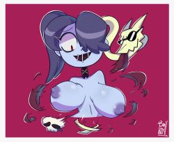 Rule 34 | 1girl, breasts, highres, large breasts, skullgirls, solo, squigly (skullgirls), tagme