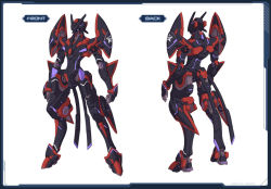 Rule 34 | 1boy, android, character sheet, concept art, cyborg, full body, hucast, male focus, phantasy star, phantasy star online 2, robot, ronia series, sega, simple background, solo, standing, white background