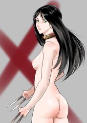 Rule 34 | ass, breasts, highres, marvel, nipples, x-23
