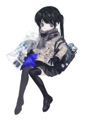 Rule 34 | 1girl, absurdres, black footwear, black gloves, black hair, black skirt, black thighhighs, buttons, cameo, closed mouth, coat, commentary request, double-breasted, expressionless, fading, fringe trim, full body, gloves, hair strand, hatsune miku, highres, loafers, long sleeves, looking at viewer, merchandise, miniskirt, original, plaid, plaid scarf, pleated skirt, scarf, shoes, shou (hanasakukoroni), simple background, skirt, solo, thighhighs, twintails, vocaloid, white background, winter clothes, winter coat, wrinkled skin