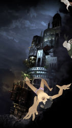 Rule 34 | atlus, boxers, castle, catherine, catherine (game), falling, horns, male underwear, official art, sheep, tower, underwear, vincent brooks