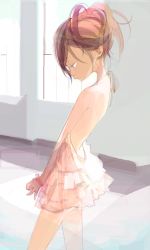 Rule 34 | 1girl, amiami, back, bracelet, female focus, from side, jewelry, original, profile, see-through, solo, standing