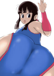 Rule 34 | absurdres, artist request, ass, chi-chi (dragon ball), dragon ball, highres, looking at viewer, looking back, solo