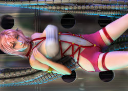 Rule 34 | 10s, 1girl, 3d, 3dbabes, absurdres, blue eyes, breasts, female focus, final fantasy, final fantasy xiii, highres, jewelry, large breasts, navel, necklace, pink hair, serah farron, solo