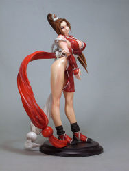 Rule 34 | breasts, fatal fury, figure, jpeg artifacts, large breasts, photo (medium), ponytail, rope, shiranui mai, the king of fighters