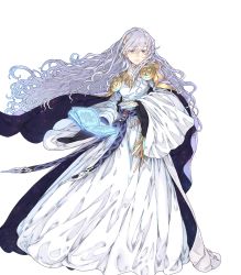 Rule 34 | deirdre (fire emblem), fire emblem, fire emblem heroes, full body, highres, long hair, nintendo, official art, simple background, solo, standing, transparent background, very long hair