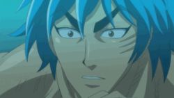 Rule 34 | animated, animated gif, blue hair, lowres, tagme, toriko, water