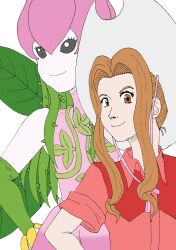 Rule 34 | digimon, digimon (creature), digimon adventure: (2020), fairy, flower, highres, lilimon, long hair, monster girl, petals, plant girl, tachikawa mimi