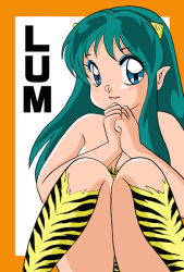 Rule 34 | bikini, green hair, horns, long hair, lum, oni, swimsuit, tagme, urusei yatsura