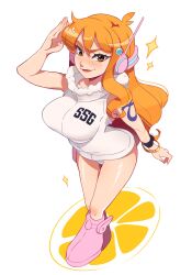 Rule 34 | 1girl, lips, nami (one piece), one piece, smile, solo