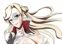 Rule 34 | 10s, 1girl, absurdres, blonde hair, blue eyes, breasts, cleavage, god eater, god eater 3, highres, hilda henriquez, large breasts, long hair, monocle, tagme