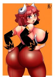 Rule 34 | 1girl, ass, breasts, demon, demon girl, disgaea, horns, huge ass, la pucelle, large breasts, leotard, maou prier, pantyhose, pointy ears, prier, solo