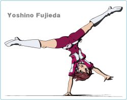Rule 34 | ass, digimon, fujieda yoshino, pink eyes, pink hair, short hair, spread legs