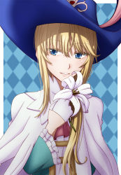 Rule 34 | 1other, blonde hair, blue eyes, cape, chevalier d&#039;eon (fate), fate/grand order, fate (series), flower, gloves, hasebe akira, lily (flower), solo, white cape, white gloves