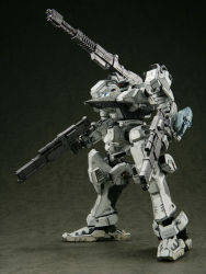 Rule 34 | armored core, armored core: brave new world, dual wielding, from software, gun, holding, mecha, model, robot, weapon