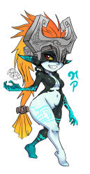Rule 34 | 1girl, highres, maniacpaint, midna, nintendo, the legend of zelda, the legend of zelda: twilight princess, thick thighs, thighs