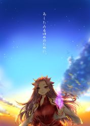 Rule 34 | 10s, 1girl, jacket, jacket on shoulders, jun&#039;you (kancolle), kantai collection, long hair, looking at viewer, magic, onmyouji, purple eyes, purple hair, r (shioaji), smile, solo, spiked hair, translation request