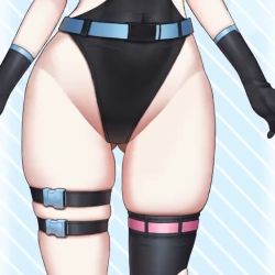 Rule 34 | 1girl, animated, ass, ass shake, black gloves, black leotard, black thighhighs, clothing cutout, covered navel, dancing, gloves, gluteal fold, highleg, highleg leotard, indie virtual youtuber, jacket, jewelry, jiggle, legs, leotard, lips, lower body, meoyo, official art, ruipandaa, shiny skin, single thighhigh, skindentation, solo, thick thighs, thigh focus, thigh gap, thighhighs, thighs, video, virtual youtuber, wide hips