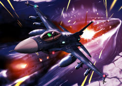 Rule 34 | ace combat, ace combat 5, aircraft, airplane, battle, drop, drop tank, dutch angle, explosion, fighter jet, flying, hrimfaxi, ice, jet, military, military vehicle, missile, mitsubishi f-2, night, night sky, no humans, ocean, perspective, pilot, projectile trail, sky, submarine, tracer ammunition, vehicle focus, watercraft, zephyr164