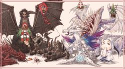 Rule 34 | dark souls (series), dark souls i, drake, everyone, from software, gaping dragon, highres, priscilla the crossbreed, seath the scaleless, solaire of astora, undead dragon