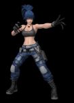 Rule 34 | 1girl, 3d, animated, blue eyes, blue hair, bouncing breasts, breasts, large breasts, leona heidern, snk, tagme, the king of fighters, video