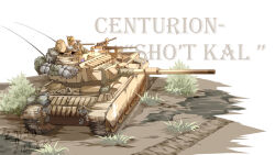 Rule 34 | 1girl, absurdres, blonde hair, cannon, caterpillar tracks, centurion (tank), chinese commentary, commentary request, dated, grass, highres, joutouguu mayumi, military vehicle, motor vehicle, outdoors, pzgr.40, short hair, signature, solo, tank, touhou, vehicle focus, wide shot
