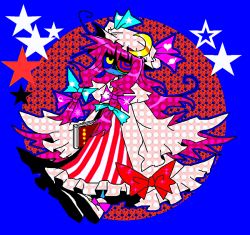 Rule 34 | 1girl, book, female focus, full body, patchouli knowledge, purio, solo, star (symbol), touhou