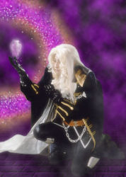 Rule 34 | 1boy, alucard (castlevania), ascot, cape, castlevania: symphony of the night, castlevania (series), chain, cosplay, cosplay photo, dhampir, gloves, half-human, konami, long hair, lowres, male focus, photo (medium), solo, source request, third-party edit, undead, vampire, white hair
