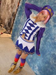 Rule 34 | cosplay, pachi-slot sengen rio de carnival, photo (medium), pink hair, thighhighs, tora (model)