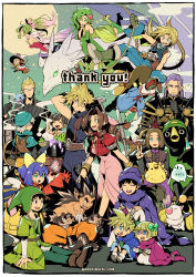 Rule 34 | absurdres, aerith gainsborough, armor, bird, black armor, black hair, blonde hair, blue eyes, broom, broom riding, brother and sister, brown hair, child, closed eyes, cloud strife, confused, cooking, dragon, dragon quest, dragon quest v, dragon quest vii, dragon quest xi, dress, eiko carol, father and daughter, father and son, final fantasy, final fantasy ix, final fantasy vi, final fantasy vii, final fantasy vii remake, final fantasy xv, furry, furry male, green dress, green eyes, green hair, group picture, happy, hat, highres, hood, hoodie, ignis scientia, mochimochi ckd, moogle, multiple boys, multiple girls, pantyhose, pot, purple hair, riding, rope, siblings, sky, smile, square enix, star (sky), starry sky, swinging, talking, v, vivi ornitier, witch, witch hat, zidane tribal